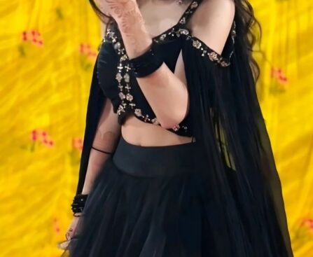 Top Trending Hidden Face Girl Pic In Black Dress (2026)