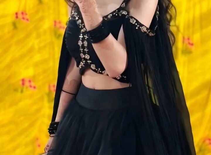 Top Trending Hidden Face Girl Pic In Black Dress (2026)